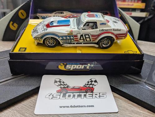 Slotcar 1/32 Scalextric Chevrolet Corvette L-88 #48 BFG, Hobby en Vrije tijd, Modelauto's | 1:18, Nieuw, Bburago, Verzenden