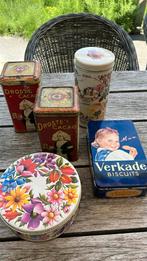 Oude blikken, Verzamelen, Blikken, Ophalen of Verzenden, Gebruikt, Overige, Droste