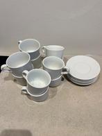 Koffiekopjes met schoteltjes, Huis en Inrichting, Ophalen, Gebruikt, Overige stijlen, Kop(pen) en/of Schotel(s)