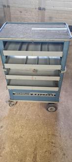Gedore gereedschapwagen in overleg met gedore gereedschap, Doe-het-zelf en Verbouw, Gereedschapskisten, Ophalen, Gevuld, Nieuw