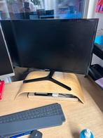 Monitore samsung LS24F356FHU 24 inch full HD, Ophalen, Zo goed als nieuw, Full HD, 60 Hz of minder