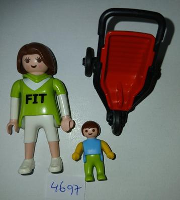 Playmobil 4697 Moeder met buggy beschikbaar voor biedingen