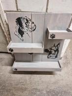 Leuk wandbord met boxer en herder honden afbeeldingen, Ophalen of Verzenden, Zo goed als nieuw