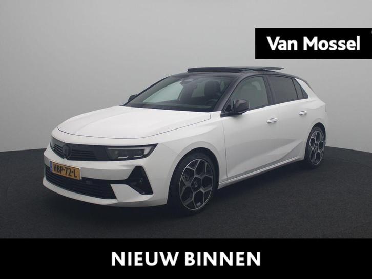 Opel Astra 1.2 Turbo Hybrid Ultimate || ALCANTARA BEKLEDING, Auto's, Opel, Bedrijf, Te koop, Astra, 360° camera, ABS, Adaptive Cruise Control