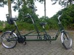 gebre tandem kind/ouder, Fietsen en Brommers, Fietsen | Tandems, Ophalen, Minder dan 10 versnellingen, Minder dan 49 cm, Opvouwbaar