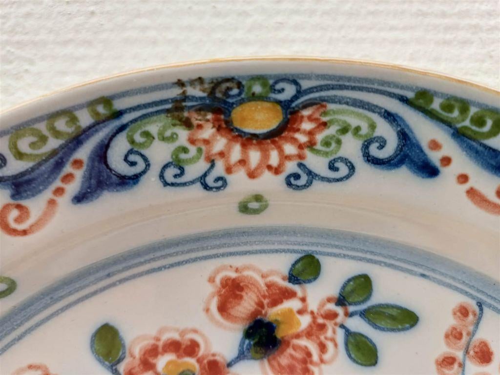 Makkum porseleinen wandbord 39865, Ophalen of Verzenden, Gebruikt