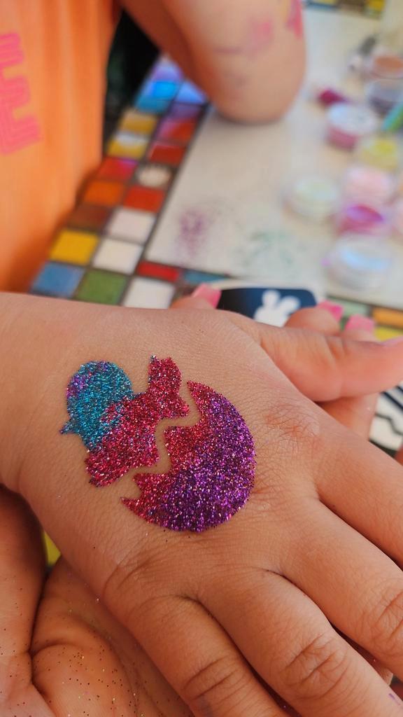 Glittertattoos Glitter&Shine, hair extensions,en face juwels, Sieraden, Tassen en Uiterlijk, Uiterlijk | Cosmetica en Make-up