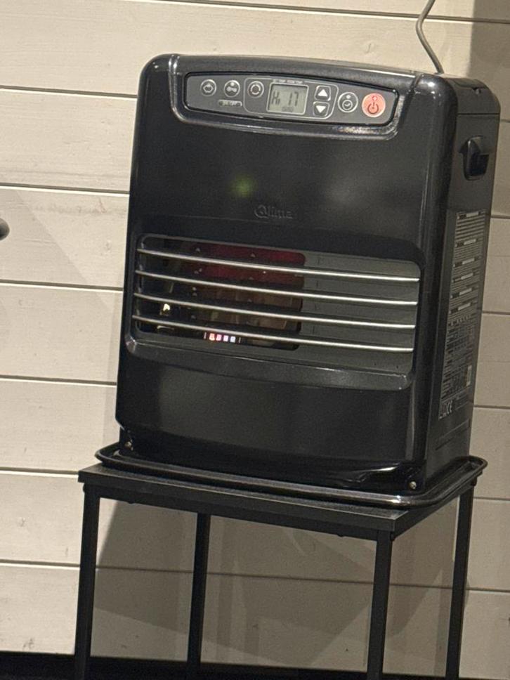 Petroleumkachel - Qlima, Huis en Inrichting, Kachels, Gebruikt, Vrijstaand, Petroleumkachel, Overige brandstoffen, Ophalen