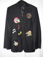 Leuk zwart OETELDONK/DEN BOSCH jas met emblemen (7), Kleding | Heren, Ophalen, Carnaval, Zo goed als nieuw, Kleding