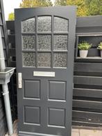 Hardhouten voordeur, Doe-het-zelf en Verbouw, Deuren en Horren, Ophalen, Gebruikt, 80 tot 100 cm, Minder dan 200 cm