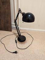 Bureaulamp zwart, Minder dan 50 cm, Metaal, Zo goed als nieuw, Ophalen