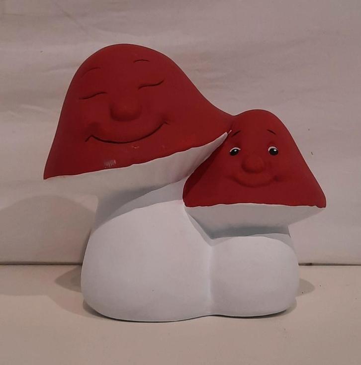 paddenstoel beeldje, Verzamelen, Beelden en Beeldjes, Zo goed als nieuw, Mens, Ophalen of Verzenden