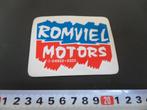 sticker boekel ROMVIEL MOTORS 030, Ophalen, Zo goed als nieuw