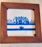 Delftsblauw tegeltje  afmeting 13 x 13 cm, Antiek en Kunst, Ophalen of Verzenden