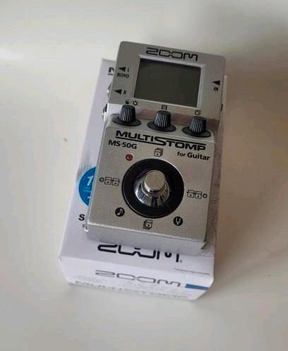 Zoom MS-50G Multistomp gitaar effectpedaal multi fx amp sim, Muziek en Instrumenten, Effecten, Zo goed als nieuw, Chorus, Delay of Echo