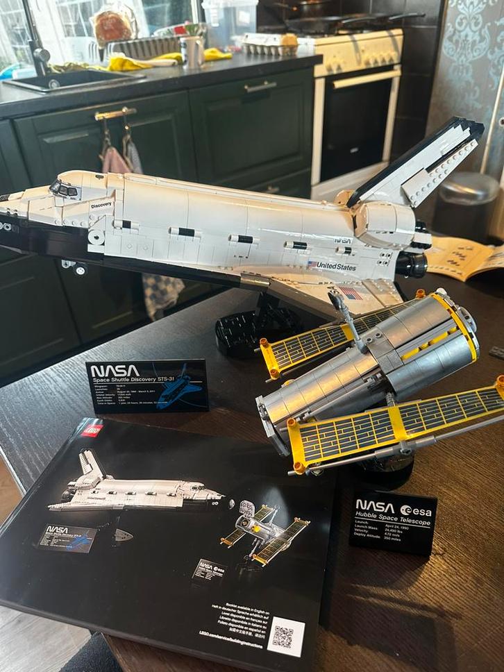 Lego 10283 nasa space shutle, Kinderen en Baby's, Speelgoed | Duplo en Lego, Zo goed als nieuw, Lego, Complete set, Ophalen of Verzenden