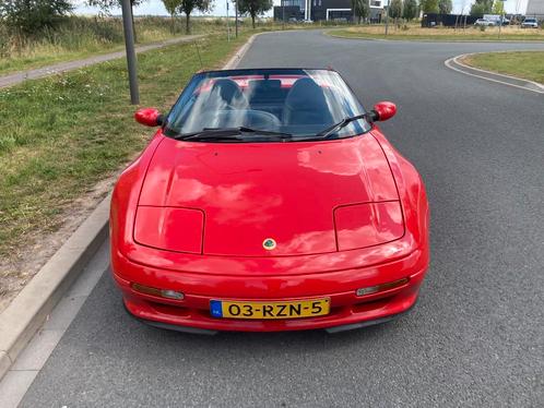 Lotus Elan SE Turbo m100 1992, Auto's, Lotus, Bedrijf, Te koop, Elan, Benzine, Cabriolet, Handgeschakeld, Geïmporteerd, Rood, Zwart