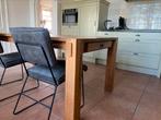 Massief eiken tafel 180x100 , in zeer goede staat, Huis en Inrichting, Tafels | Eettafels, Gebruikt, 100 tot 150 cm, Ophalen of Verzenden