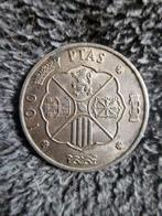 Spaanse 100 Ptas Munt - Franco 1966, Vóór koninkrijk, Zilver, Losse munt, Overige waardes