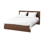 Ikea Malm bed 140x200 bruin, Huis en Inrichting, Slaapkamer | Bedden, Ophalen, Bruin, Tweepersoons, 140 cm