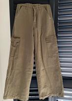 Mango Cargo broek olijfgroen maat xxs, Kinderen en Baby's, Kinderkleding | Maat 146, Ophalen of Verzenden, Zo goed als nieuw, Meisje
