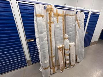 Ikea Hopen tweepersoons bedframe + matrassen - afbeelding 7