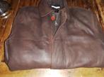Warme leren jas bijenkorf, Bruin, Bijenkorf, Maat 56/58 (XL), Ophalen of Verzenden
