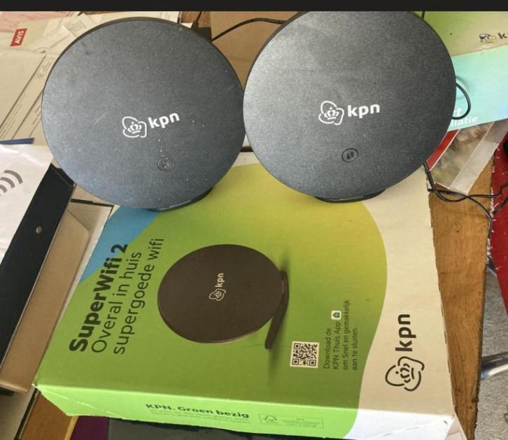 KPN Super Wifi2 (2 stuks), Computers en Software, WiFi-versterkers, Zo goed als nieuw, Ophalen of Verzenden