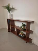 Vintage industriële kast roomdivider boekenkast wandmeubel, Ophalen of Verzenden, Gebruikt, 25 tot 50 cm, Minder dan 150 cm