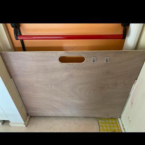 Uitschuifbaar Traphek / Deurhek - Veiligheid voor Kinderen, Kinderen en Baby's, Traphekjes, Nieuw, Overige materialen, minder dan 100 cm