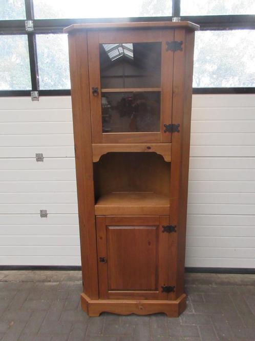 hoekkast, Huis en Inrichting, Kasten | Vitrinekasten, Gebruikt, 150 tot 200 cm, 50 tot 100 cm, 50 tot 75 cm, Met deur(en), Met plank(en)