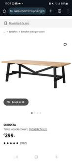 Skogsta eettafel ikea, Ophalen, Gebruikt, 50 tot 100 cm, 150 tot 200 cm