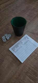 Yahtzee set, Ophalen of Verzenden, Gebruikt