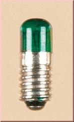 Gloeilamp Cylinder E 5,5 16V 0,05 A groen, Ophalen of Verzenden, Nieuw, Gelijkstroom
