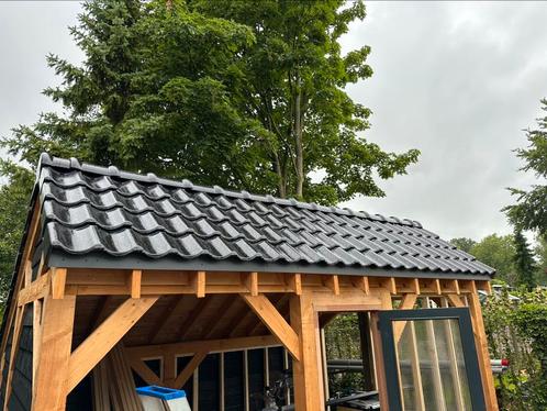 Dakpannen Koramic VHV Vario mat zwart verglaasd NIEUW, Doe-het-zelf en Verbouw, Dakpannen en Dakbedekking, Nieuw, Dakpannen, Steen of Klei