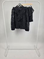 Studio Amaya S Zwarte Kanten Set rok blouse S, Kleding | Dames, Jasjes, Kostuums en Pakken, Kostuum of Pak, Amaya, Verzenden, Studio Amaya
