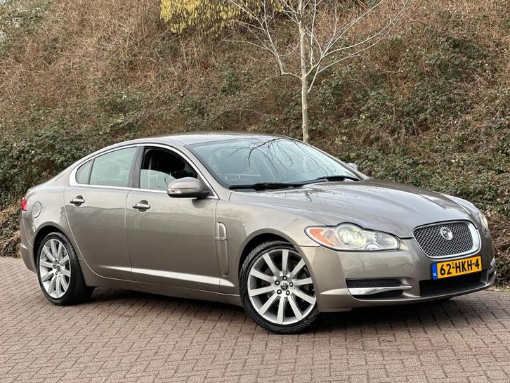 Jaguar XF 4.2 V8 Premium Luxury LEDER NAVI CAM !, Auto's, Jaguar, Bedrijf, Te koop, XF, ABS, Achteruitrijcamera, Airbags, Airconditioning