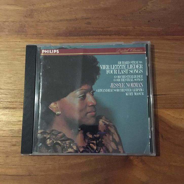 Jesse Norman - Vier letzte Lieder / Four last songs (Strauss, Cd's en Dvd's, Cd's | Klassiek, Zo goed als nieuw, Opera of Operette