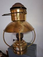 Antieke Messing Scheepslamp, Ophalen of Verzenden