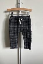 Prenatal grijs geruit broekje, sweatstof; maat 68, Broekje, Ophalen of Verzenden, Zo goed als nieuw, Prenatal