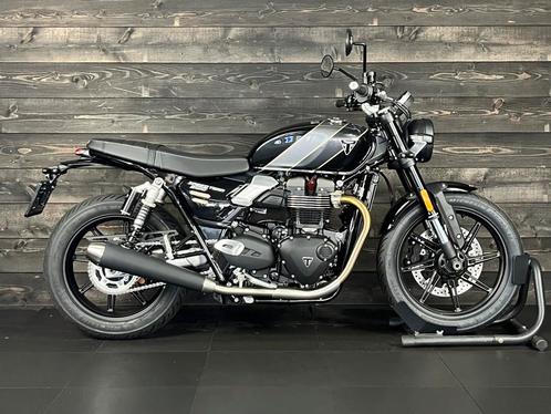 Triumph SPEED TWIN 900 MY25 PHANTOM BLACK (bj 2025), Motoren, Motoren | Triumph, Bedrijf, Naked bike, meer dan 35 kW