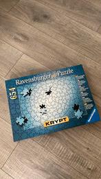 Ravensburger Krypt zilver, Ophalen, 500 t/m 1500 stukjes, Zo goed als nieuw, Legpuzzel