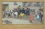 prachtige 19e/ begin 20e eeuwse prent David Copperfield. Goe, Ophalen of Verzenden, Voor 1940, Gebruikt, Prent