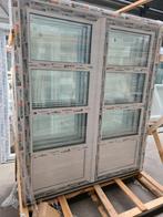 Kunststof dubbele deur wit RAL 9016 150 - 175 x 204 cm, Niet ingevuld, 120 cm of meer, Niet ingevuld, Nieuw