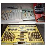 Tap en borenset., Ophalen of Verzenden, Zo goed als nieuw