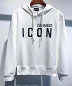 Dsquared2 Sweatshirt, Kleding | Heren, Truien en Vesten, Maat 52/54 (L), Dsquared2, Wit, Nieuw