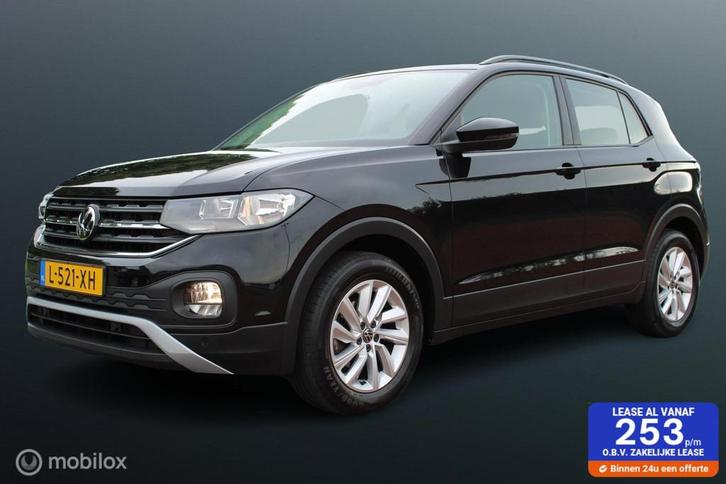 Volkswagen T-Cross 1.0 TSI Life, Trekhaak, Pdc voor + achter, Auto's, Volkswagen, Bedrijf, Te koop, T-Cross, ABS, Achteruitrijcamera