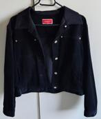 Vintage velours zwart jackje, Kleding | Dames, Ophalen of Verzenden, Zo goed als nieuw, Maat 38/40 (M), Zwart