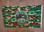 101st Airborne Screaming Eagles Flag Vlag Camouflage, Nederland, Luchtmacht, Ophalen of Verzenden