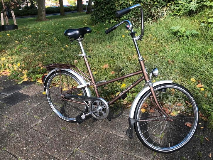 Gazelle Klapfiets - Vintage, Fietsen en Brommers, Fietsen | Vouwfietsen, Gebruikt, Dames, Gazelle, 18 tot 20 inch, Totaal opvouwbaar